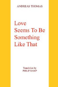 portada love seems to be something like that (in English)