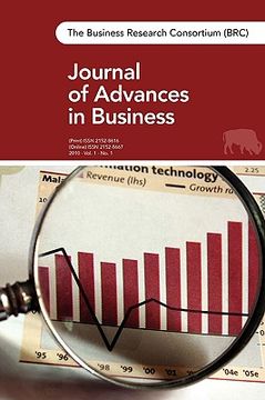 portada the brc journal of advances in business: vol. 1, no. 1 (in English)