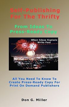 portada self-publishing for the thrifty (in English)