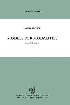 portada models for modalities: selected essays (en Inglés)