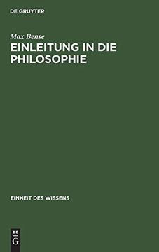 portada Einleitung in die Philosophie: Eine Übung des Geistes (en Alemán)