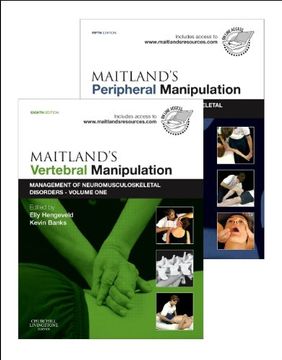 portada Maitland's Vertebral Manipulation, Volume 1, 8e and Maitland's Peripheral Manipulation, Volume 2, 5e (2-Volume Set): Management of Musculoskeletal Disorders - Volumes 1 & 2 (en Inglés)
