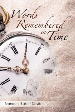 portada words remembered in time (en Inglés)