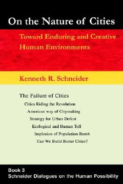 portada on the nature of cities: toward enduring and creative human environments (en Inglés)