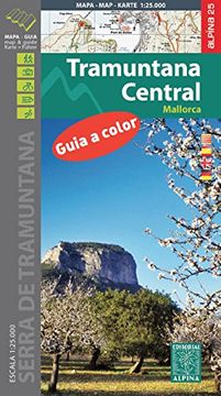 portada Mallorca -Tramuntana Central GR11 Map and Hiking Guide 2017: ALPI.103-E25