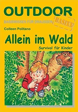 portada Allein im Wald: Survival für Kinder (en Alemán)