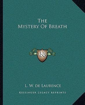 portada the mystery of breath (en Inglés)