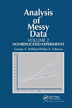 portada Analysis of Messy Data. Volume ii Nonreplicated Experiments (in English)