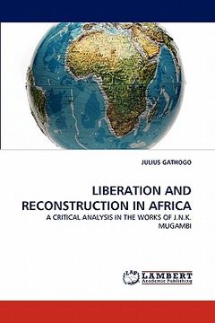 portada liberation and reconstruction in africa (en Inglés)
