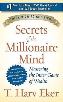 portada Secrets of the Millionaire Mind: Mastering the Inner Game of Wealth (libro en Inglés)