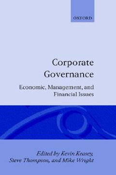portada corporate governance (en Inglés)