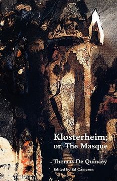 portada klosterheim; or, the masque (en Inglés)