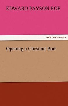 portada opening a chestnut burr (en Inglés)