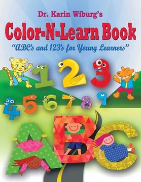 portada Color-N-Learn Book: ABC's and 123's for Young Learners (en Inglés)