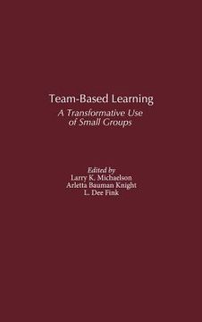 portada team-based learning: a transformative use of small groups (in English)