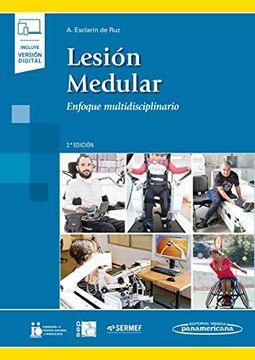 portada Lesión Medular: Enfoque Multidisciplinario. 2ª Edición (Incluye Versión Digital)
