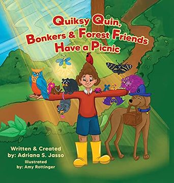 portada Quiksy Quin, Bonkers & Forest Friends Have a Picnic (en Inglés)