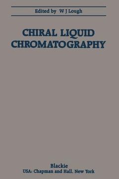 portada Chiral Liquid Chromatography (en Inglés)