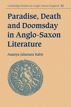 portada Paradise Death Doomsday Ang-Sax lit (Cambridge Studies in Anglo-Saxon England) (en Inglés)