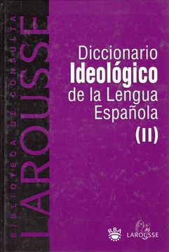 portada Diccionario Ideológico de la Lengua Española ii