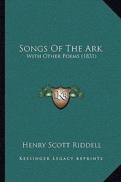 portada songs of the ark: with other poems (1831)