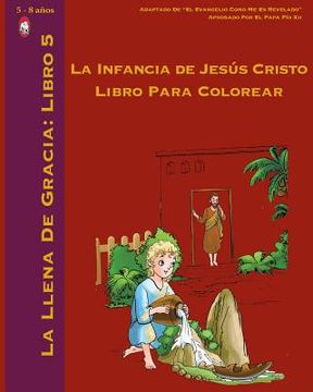 portada La Infancia de Jesús Cristo Libro Para Colorear
