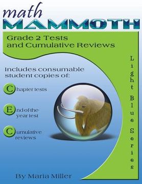 portada Math Mammoth Grade 2 Tests and Cumulative Reviews (in English)