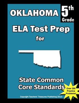portada Oklahoma 5th Grade ELA Test Prep: Common Core Learning Standards (in English)