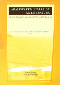 portada Análisis Feministas de la Literatura. De las Teorías Feministas a las Prácticas Literarias (in Spanish)