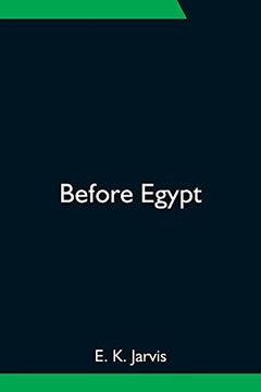 portada Before Egypt (in English)