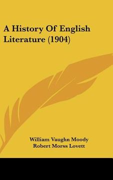 portada a history of english literature (1904) (en Inglés)