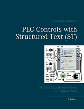 portada Plc Controls With Structured Text (St), v3: Iec 61131-3 and Best Practice st Programming (in English)