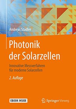 portada Photonik der Solarzellen: Innovative Messverfahren für Moderne Solarzellen