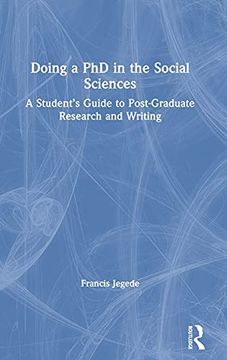 portada Doing a phd in the Social Sciences (en Inglés)