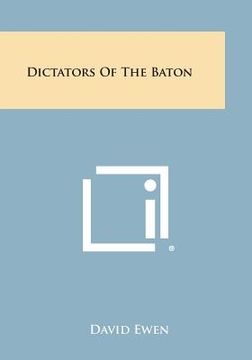portada Dictators of the Baton
