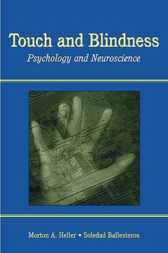 portada touch and blindness: psychology and neuroscience (en Inglés)