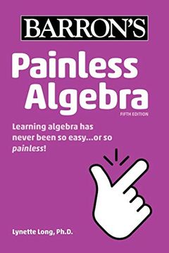 portada Barron'S Painless Algebra (en Inglés)