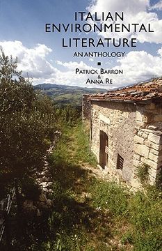 portada italian environmental literature: an anthology (in English)