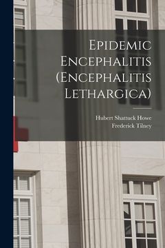 portada Epidemic Encephalitis (Encephalitis Lethargica) (in English)