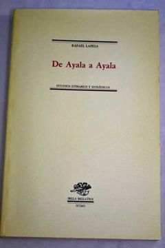 portada De Ayala a Ayala: estudios literarios y estilísticos