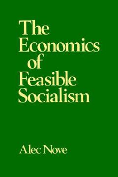 portada the economics of feasible socialism (en Inglés)