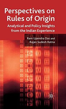 portada Perspectives on Rules of Origin: Analytical and Policy Insights From the Indian Experience (en Inglés)