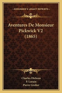 portada Aventures De Monsieur Pickwick V2 (1865) (en Francés)