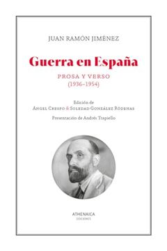 portada Guerra en España: Prosa y Verso (1936-1954) (in Spanish)