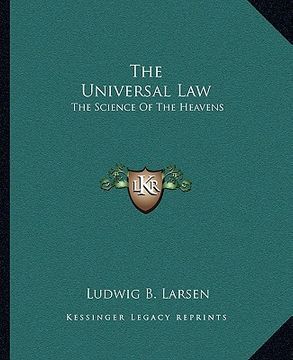 portada the universal law: the science of the heavens