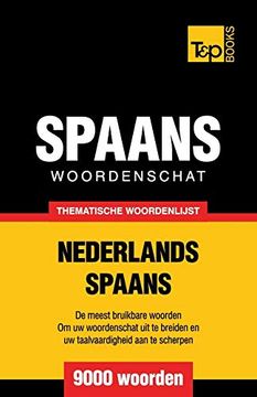 portada Thematische Woordenschat Nederlands-Spaans - 9000 Woorden (en Holandés)