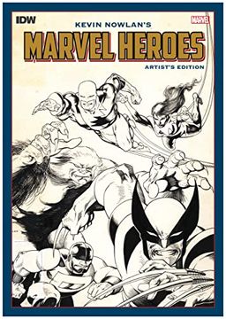 portada Kevin Nowlan's Marvel Heroes Artist's Edition (en Inglés)