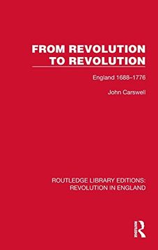 portada From Revolution to Revolution (Routledge Library Editions: Revolution in England) (in English)