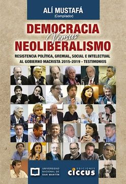 portada Democracia Versus Neoliberalismo (in Spanish)