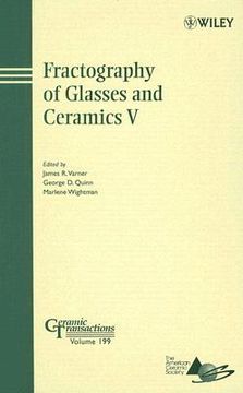 portada fractography of glasses and ceramics v
